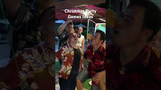 Donut Eating Contest ChristmasPartyGamesIdeas shorts yehey [upl. by Lewse585]