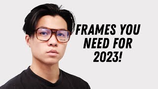 Top 5 Mens Glasses for 2023  The Most Stylish Mens Frames for 2023 [upl. by Ennayhc131]