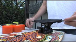 How to Assemble a Longboard Skateboard [upl. by Atinus]