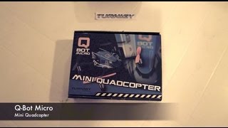 Q Bot Micro Unboxing  Mini Quadcopter  Mini Quadcóptero with Turnigy 9X [upl. by Heringer924]