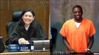 Judge Recognizes Another Defendant in Her Courtroom [upl. by Weslee]