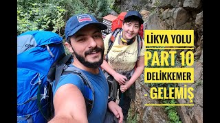 LİKYA YOLU  PART 10  DELİK KEMERGELEMİŞ  TAŞ BORULU SU KEMERİ [upl. by Ewart]