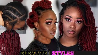 20 Minute CROCHET Faux Locs  EASY Braid Pattern w Indies  Crochet Braids  Mary K Bella [upl. by Rj]