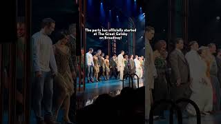 Curtain Call for First Preview of The Great Gatsby on Broadway [upl. by Gudrun]