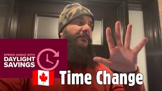 Daylight Saving in Canada  Canada 🇨🇦 life Vlog  Harry Bariar Vlog [upl. by Atinrahs184]