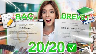 COMMENT AVOIR 2020 AU BAC amp BREVET  100 réussite  📝✅ [upl. by Edahc]