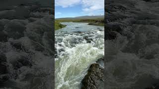 I Explore Icelands Another Hidden Waterfall  iceland waterfall [upl. by Zsa Zsa640]