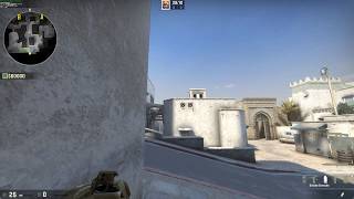 XBox smoke from TSpawn  New Dust 2  CSGO [upl. by Atinwahs753]