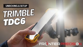 The new Trimble TDC6 Unboxing amp Setup [upl. by Cagle]