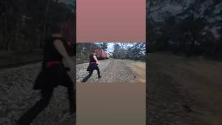 Autistic Man Chases a Freight Train [upl. by Amador]