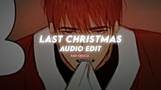 last christmas  ariana grande  edit audio [upl. by Nonnel]