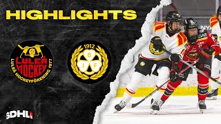 HIGHLIGHTS  Luleå  Brynäs  SDHL [upl. by Editha155]