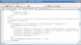 Tutorial 63 Part 1  CCI Trendline breaks using TradeStation RadarScreen [upl. by Alodee]