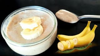 Mousse à la Banane délicieuse 😋Facile et simple à réaliser [upl. by Notyap]