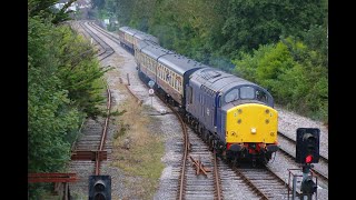 37703 heads south into Goodrington Station on Dartmouth Regatta Extra 310823 [upl. by Seana]