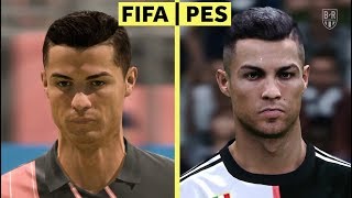 FIFA 20 vs PES 2020 Which Graphics are Better [upl. by Akimrej74]