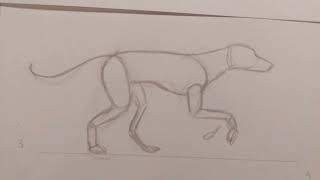 Running dog animation [upl. by Mcwilliams]