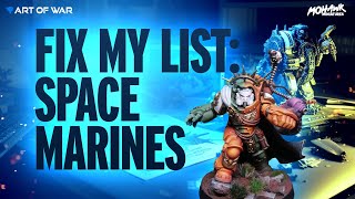 Fixing Space Marines army lists for Warhammer 40k 10th Edition [upl. by Anaynek]