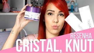 ✅Cabelo LISO por MAIS tempo SEM QUÍMICA  Cristal Knut [upl. by Morganica]