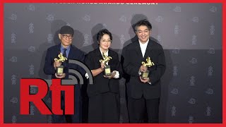 Taipei hosts the 60th Golden Horse Awards  Taiwan News  RTI [upl. by Ellevehs163]