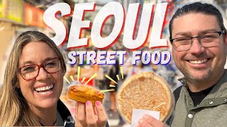 Epic KOREAN STREET FOOD Tour 🇰🇷 Is SEOUL Expensive [upl. by Wasserman]