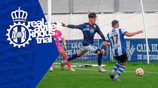 🎥 Resumen  Real Avilés Ind 🆚 Deportivo Fabril 02 [upl. by Anelle]