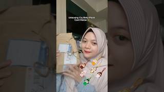 Unboxing Cry Baby Plush Card Holder Popmart✨ unboxing crybaby plush cardholder popmart [upl. by Eelinej]