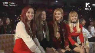 BTS amp Blackpink watching each others performance [upl. by Woolcott]