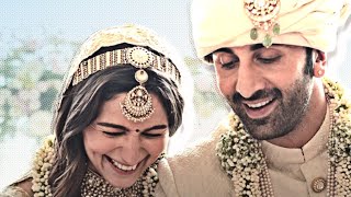 Ranbir Kapoor and Alia bhatt Wedding ❤️✨  Ranbir Alia Edit  Ranlia Whatsapp Status [upl. by Tezzil]