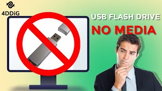 2024 UPDATE How To Fix USB No Media Flash Drive  Usb Flash Drive No Media  4 WAYS [upl. by Billat]