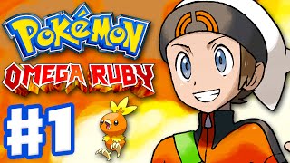 Pokemon Omega Ruby and Alpha Sapphire  Gameplay Walkthrough Part 1  Intro and Starter Evolutions [upl. by Leitao]