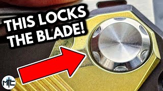 I LOVE Where They Put The Lock On This Knife  Knife Unboxing [upl. by Ellened481]