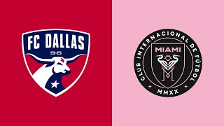 HIGHLIGHTS FC Dallas vs Inter Miami CF  August 6 2023 [upl. by Anuska]