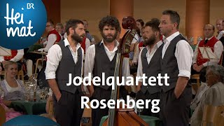 Jodelquartett Rosenberg Bärgbächli  Musikantentreffen  BR Heimat  Die beste Volksmusik [upl. by Cassella794]