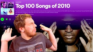 Top 100 Most Popular Songs of 2010 Ranked Worst to Best Part 2 501 [upl. by Hibbitts]