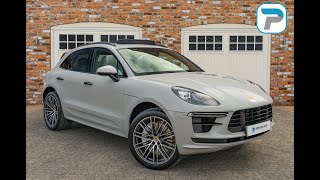 202121 PORSCHE MACAN TURBO IN SPECIAL COLOUR CRAYON WITH PEBBLE GREY LEATHER INTERIOR [upl. by Ivz282]