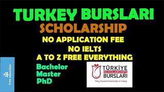 Turkey Scholarship 2024  How to Apply for turkey Scholarship  Step by Step  MBBS [upl. by Hekking]