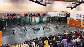 Amp winter guard at Perkiomen Valley High School 4624 [upl. by Ardyaf]