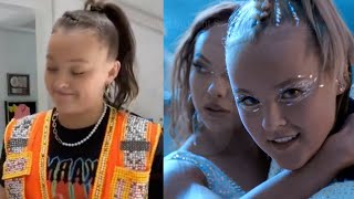 Jojo Siwa Reacts To Karma Being 2024s Most Disliked Video [upl. by Niwrad666]