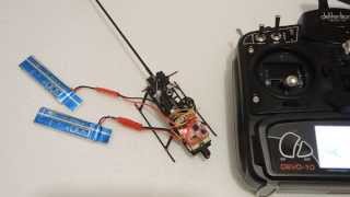 WLToys V977  ESC MX10A  BLHeli throttle calibration [upl. by Asyar]