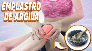 Dor no joelho e artrose  Como fazer emplastro de argila  Fisioprev  Parte 3 [upl. by Yggam34]