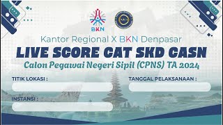 2 NOVEMBER 2024 LIVE SCORE SKD CPNS 2024 TILOK MANDIRI BKN MATARAM ASRAMA HAJI MATARAM [upl. by Analat]