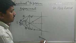 Freshnels Biprism Experiment part 1 [upl. by Kondon838]