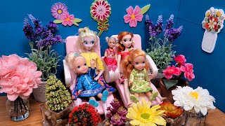 Mothers Day 2023  Elsa amp Anna toddlers celebrate  Barbie dolls [upl. by Gunter]