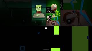 Baldis Basics Math Animation Meme 2D vs 3D  Blue Bouncing Square [upl. by Anilys]