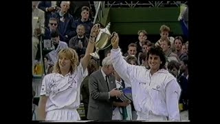 Gabriela SabatiniSteffi Graf vs Natalia ZverevaLarisa Savchenko Wimbledon 1988 [upl. by Eecyal]