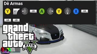 Todos os código do GTA 5 pra Xbox one e Xbox 360 [upl. by Ibob]