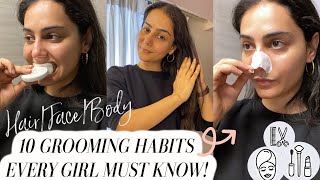 10 IMP GROOMING HABITS EVERY GIRL MUST KNOW TO LOOK POLISHED  SIMMY GORAYA [upl. by Dragde]