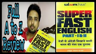 SUPER FAST ENGLISH Book  Salaam Chaus English Speaking Course Book  Rahul Pandit [upl. by Anoek]