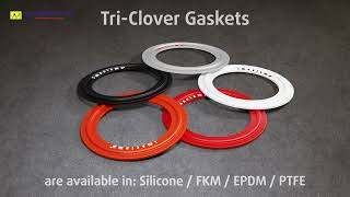 Imaclamp Tri Clovar Gasket for Food Pharma amp Semiconductor Industries [upl. by Docia]